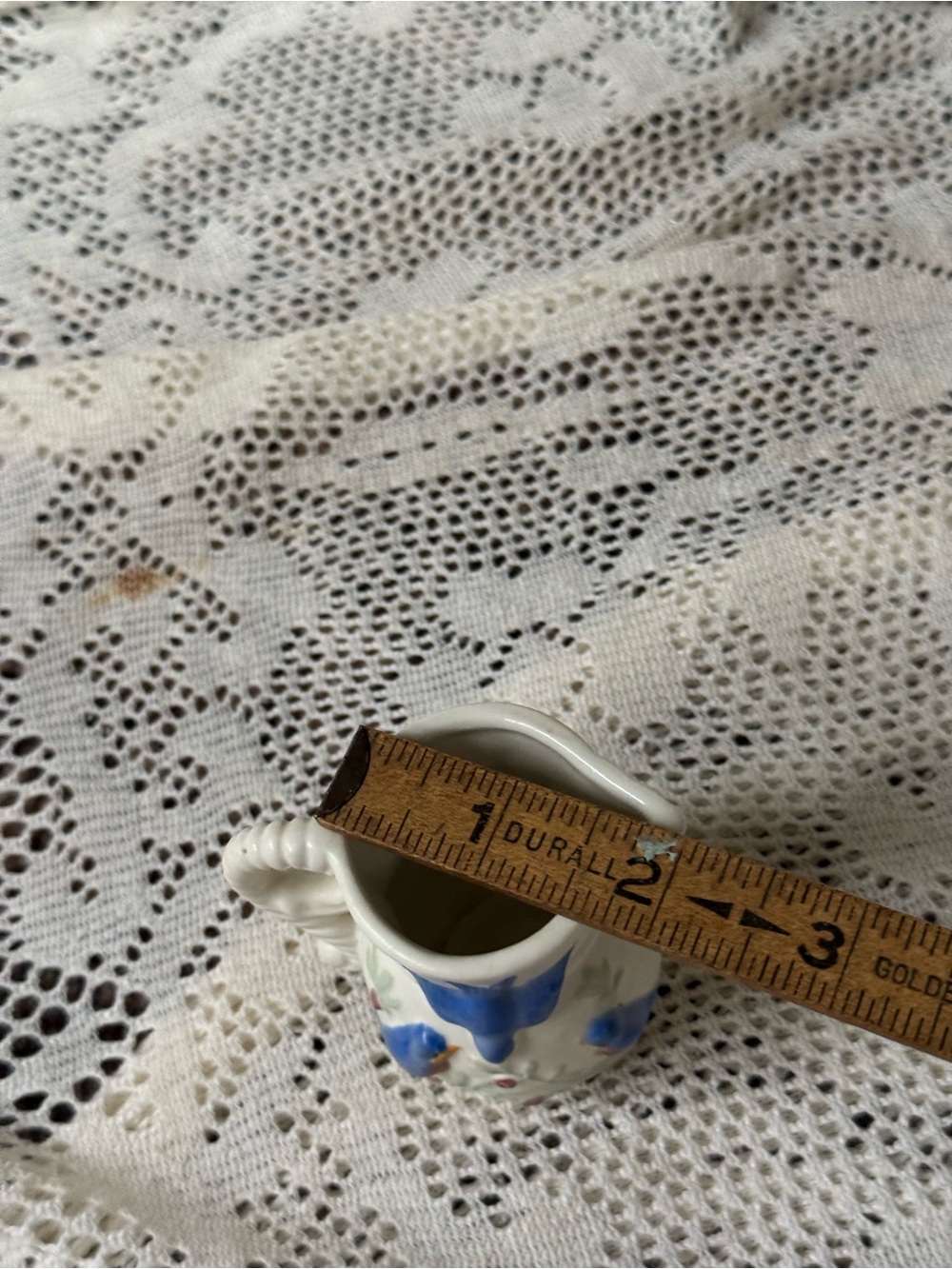 Vintage Bluebird Mini Pitcher - Picture 6 of 8